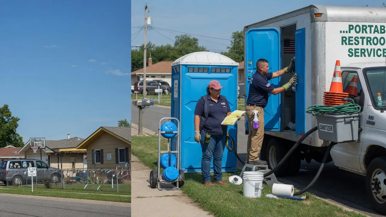 Portable Toilet Rental in Castana, IA near me